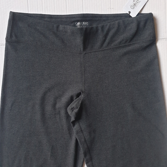CK Performance Dark Grey Quick Dry Active Straight Wide Leg Yoga Pant Boot Cut M - Picture 14 of 16